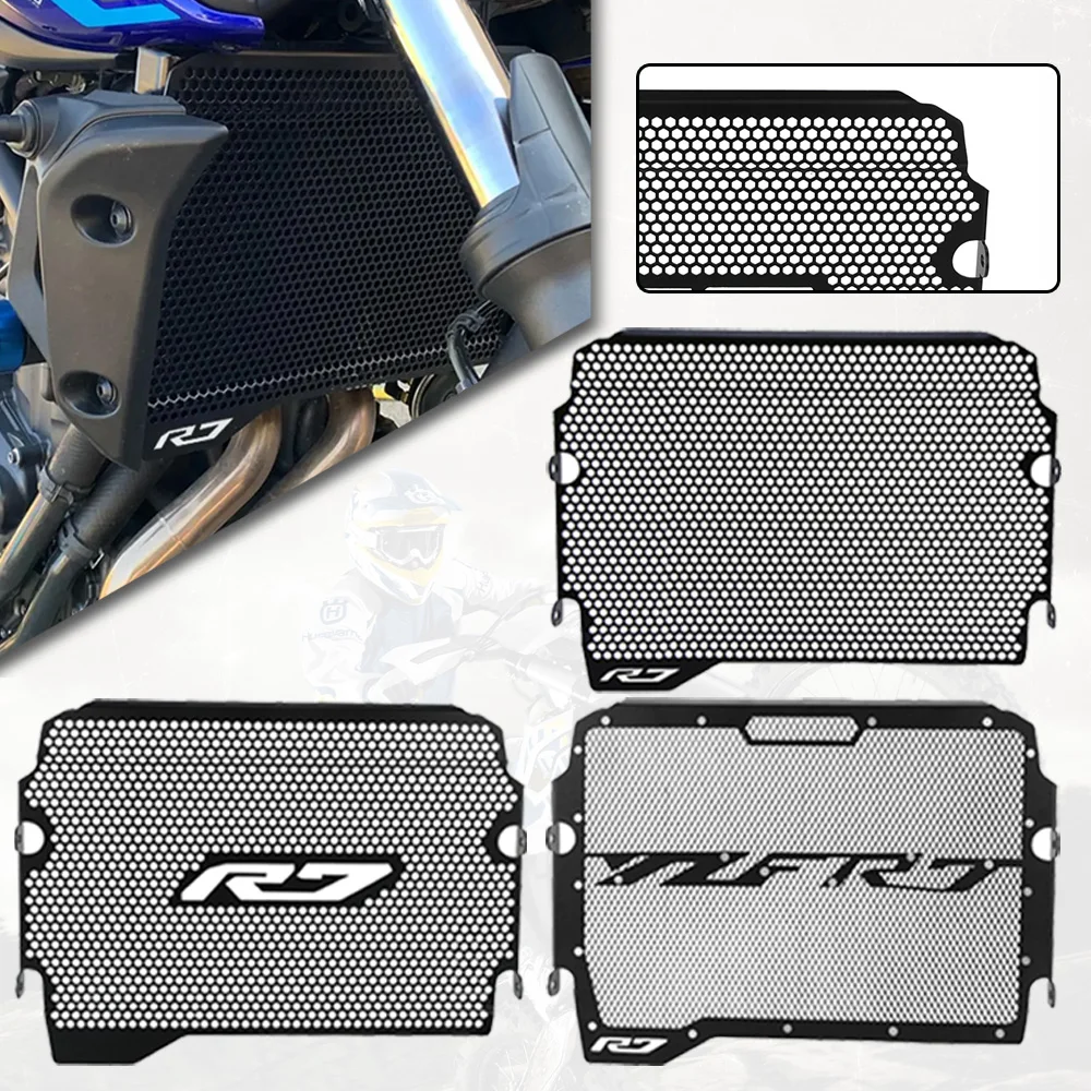 

For Yamaha R7 YZF-R7 YZFR7 YZF R7 2021 2022 2023 2024 Motorcycle Accessories Radiator Grille Guard Protection Water Tank Guard