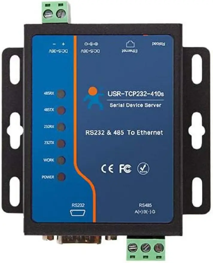 -Modbus RTU 410s 포함, 저렴한 RS485 RS232 이더넷 변환기, 1 세트