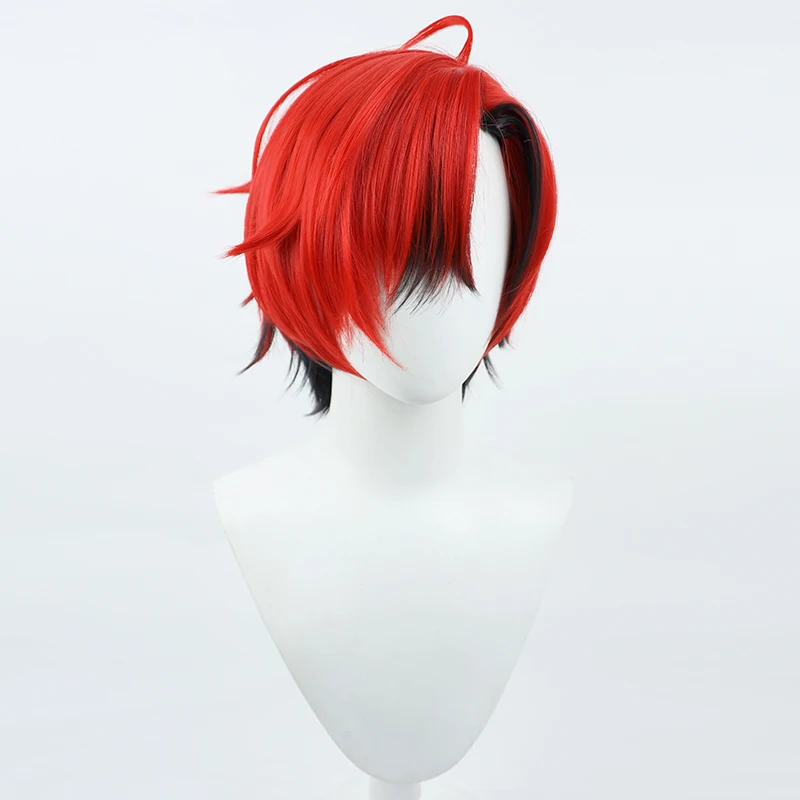Virtual YouTube Vtuber Machina X Flayon Cosplay Wig Halloween Carnival Party Props Synthetic Hair Heat Resistant Fiber + Wig Cap
