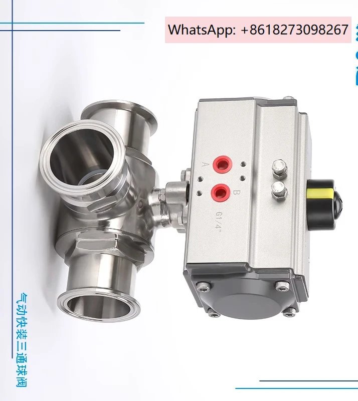 vanne-a-bille-pneumatique-a-trois-voies-a-degagement-rapide-en-acier-inoxydable-vanne-a-bille-a-pince-a-degagement-rapide-de-qualite-sanitaire