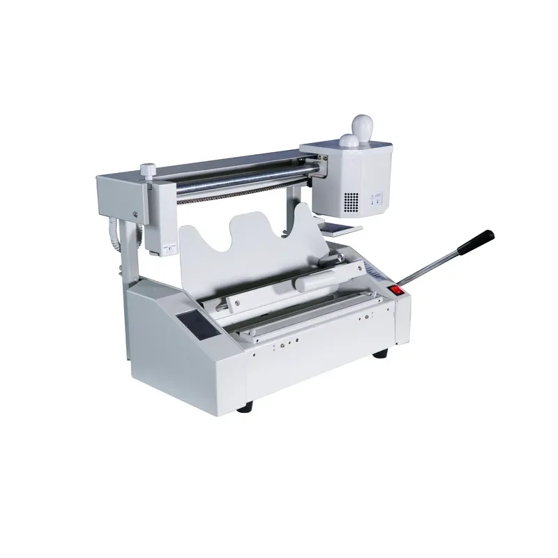 Hot Sale Office Manual Hot Glue Bookbinding Machine Perfect Binder for Cinch Book No MOQ