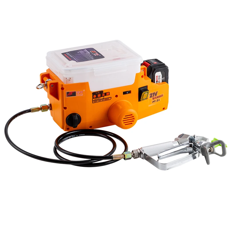 

Portable Airless Sprayer Paint Latex Wall Painting Machine Lithium Battery High-pressure Paint Spraying Machine