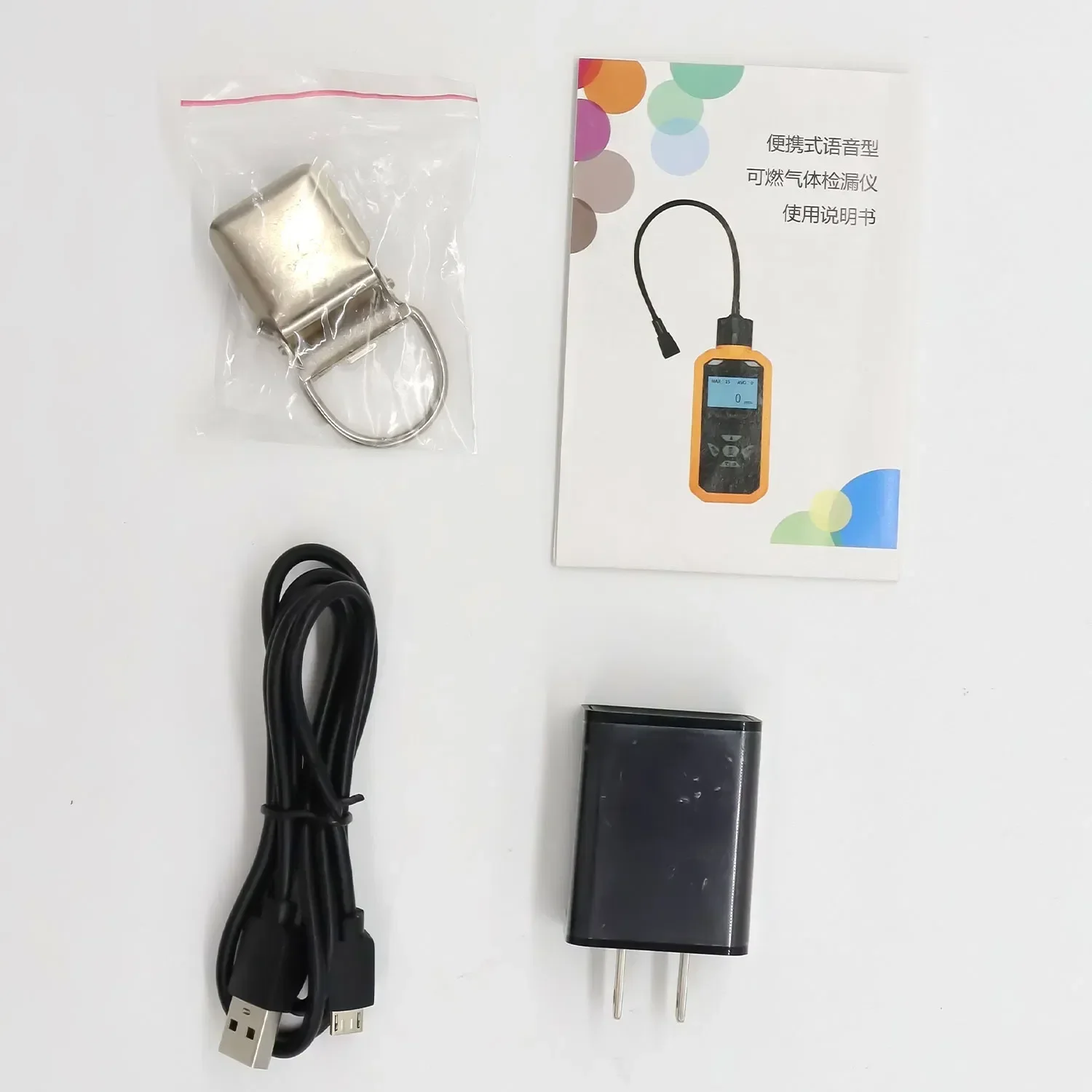 Novo detector portátil de vazamento de gás combustível lpg detector de gás natural