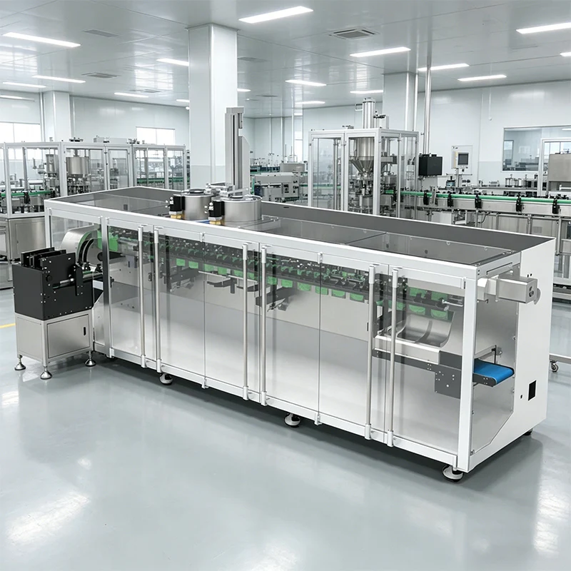 User Friendly Interface Packing Machinery Horizontal Automatic Packaging Machine For Easy Training Customized