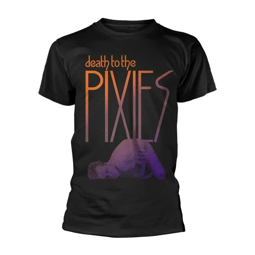 Arrival fashion heavyweight Hot Sale vintage Summer streetwea  Death To The Pixies Frank Black Doolittle Rock Tee Mens Unisex