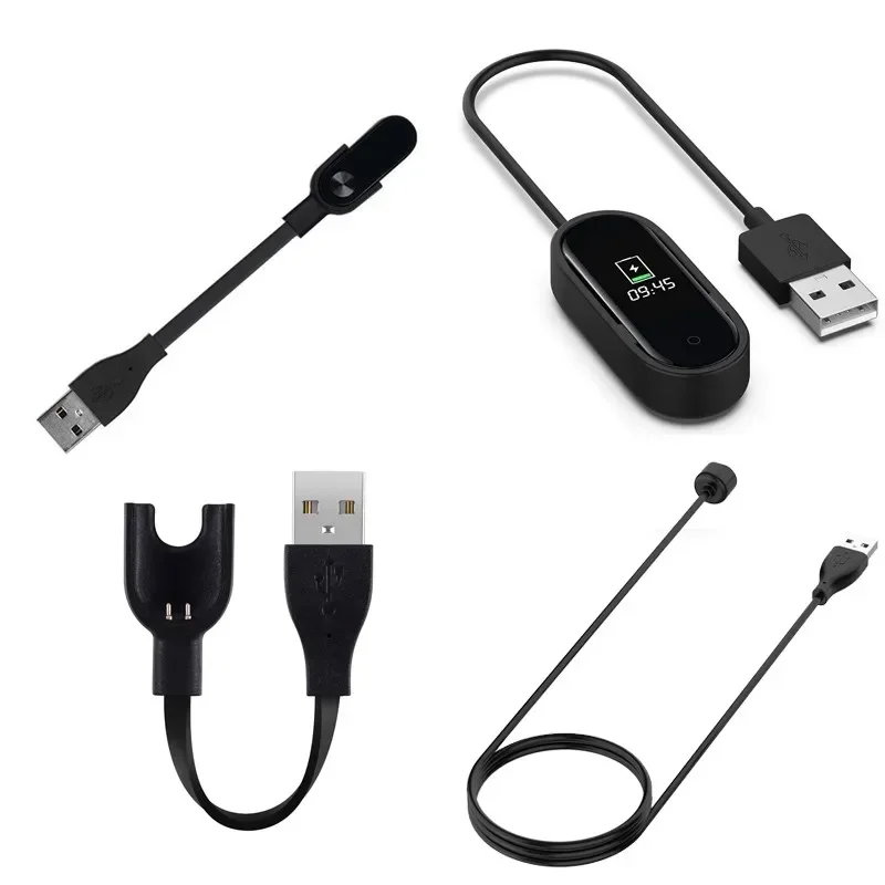 USB Charging Cable For Mi Band 5 6 7 Smart Charger Core Power Cord Accessories