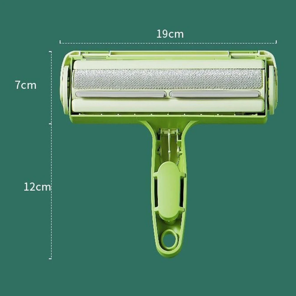 Roller Bi-Directional Hair Removal Brush Large Storage Capacity Stickers For Pet Kennels