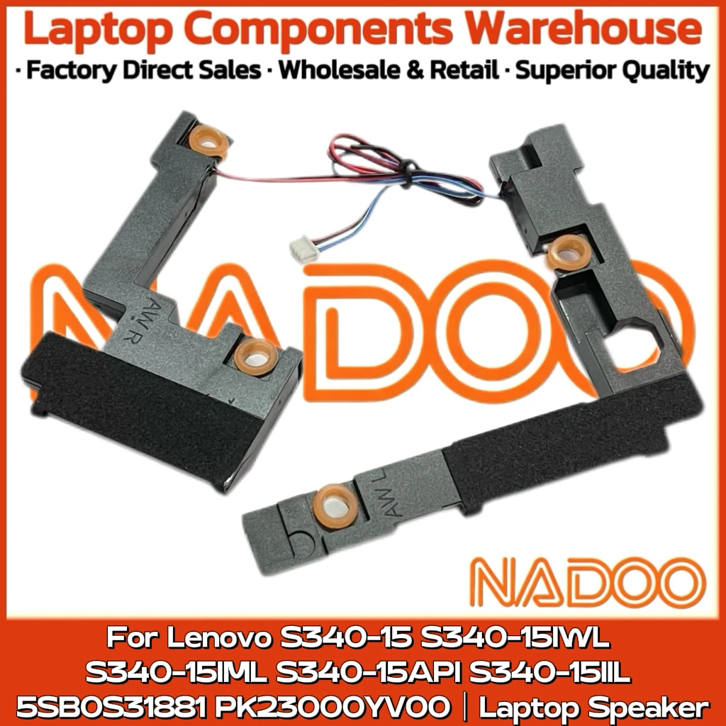 New Original Laptop Notebook Audio Speaker For Lenovo S340-15 S340-15IWL S340-15IML S340-15API S340-15IIL 5SB0S31881 PK23000YV00