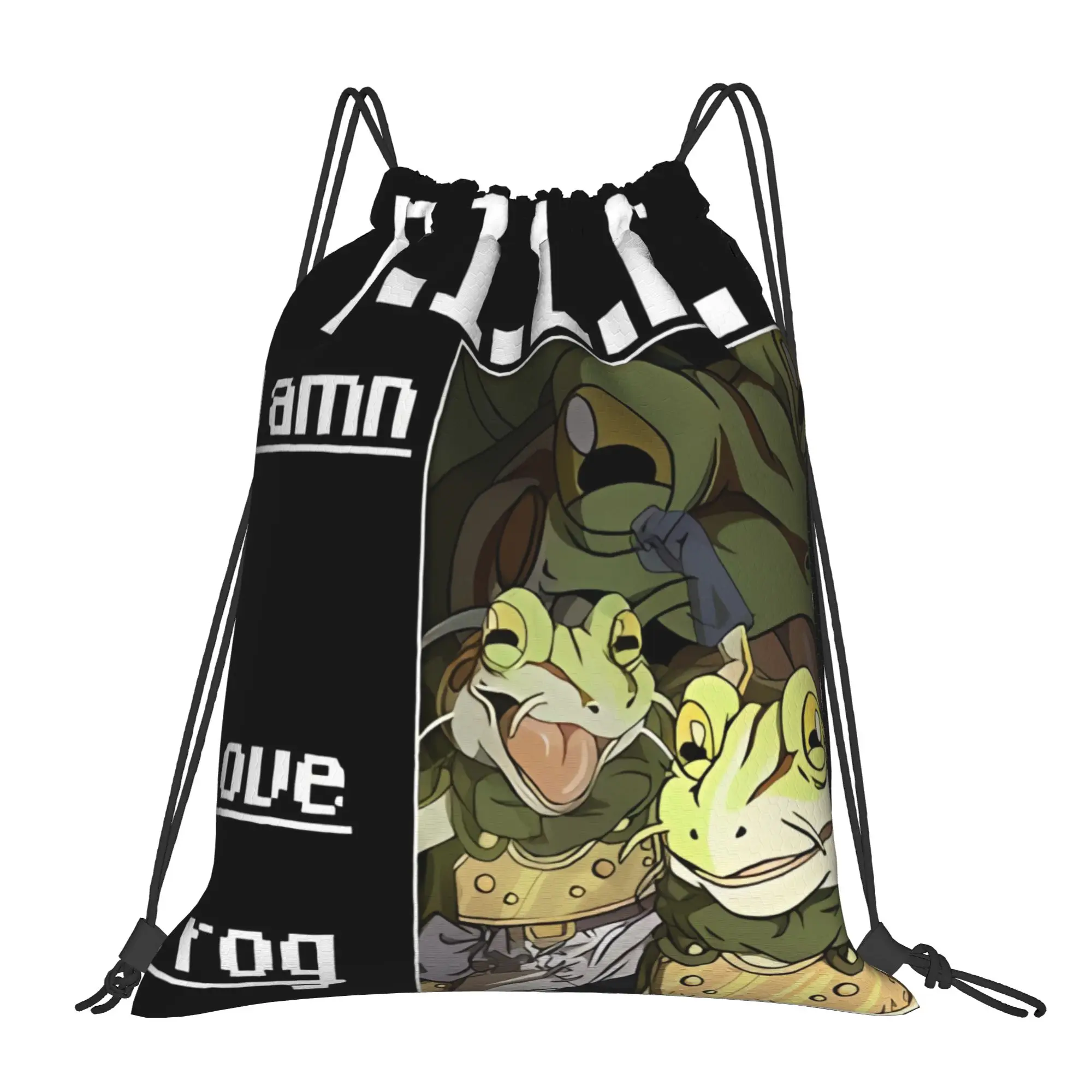 C-Chrono Trigger DILF Portable Travel Drawstring Bags Riding gym Backpack gift Storage Backpacks