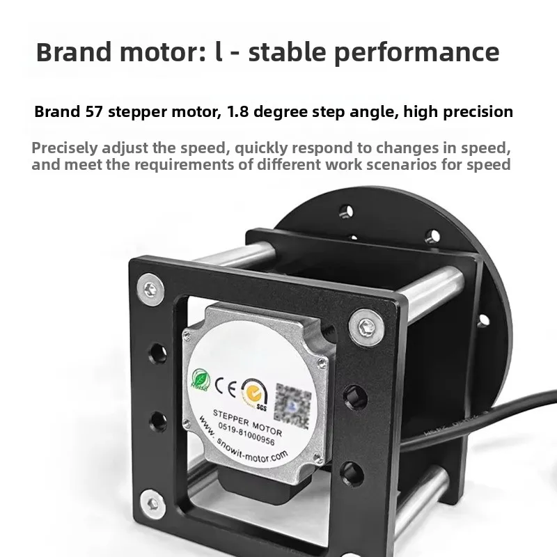 HYDZT57 Electric Rotary Table R-Axis For Laser Marking & Coding