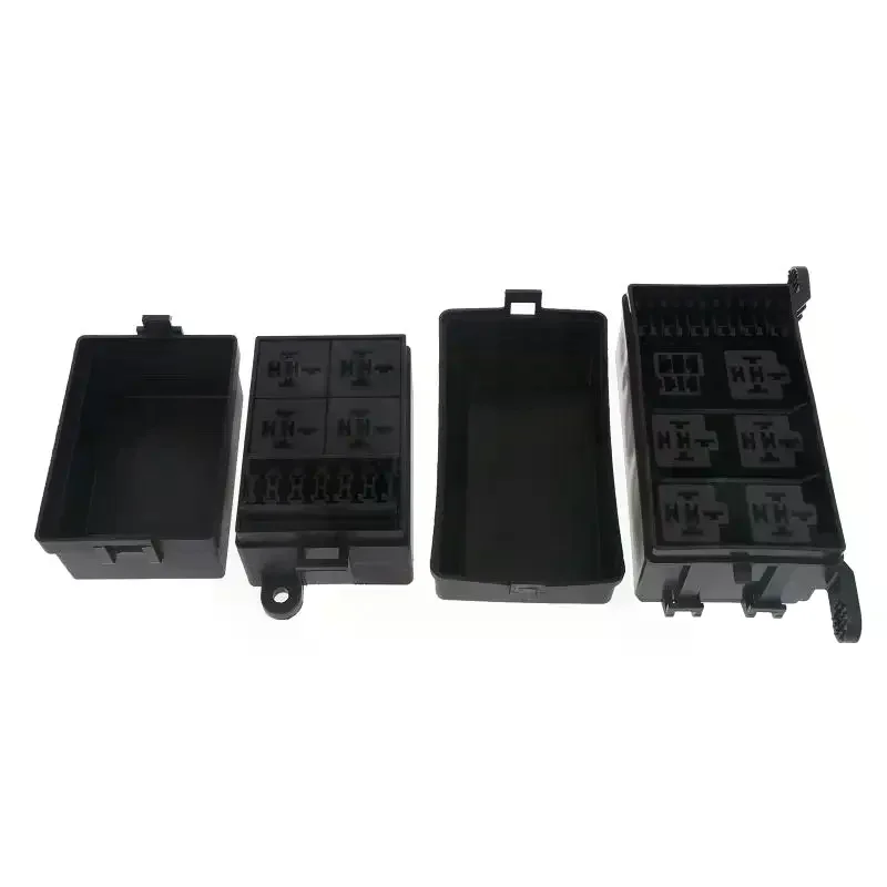 Waterproof Automotive Relay Fuse Block 4 Relays 6 Fuses Easy Installation for Car Truck Trailer RV