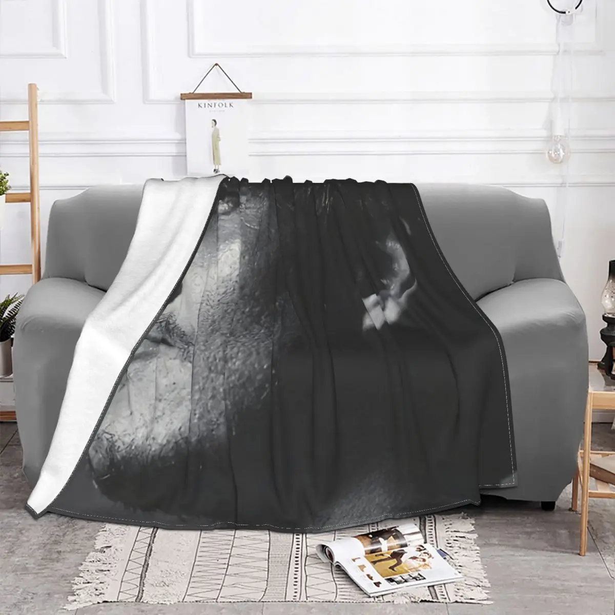 Pascal BW Blanket Meilleur Acteur De Groupe Plush All Season Breathable Thin Throw Blankets For Bedding Bedspread