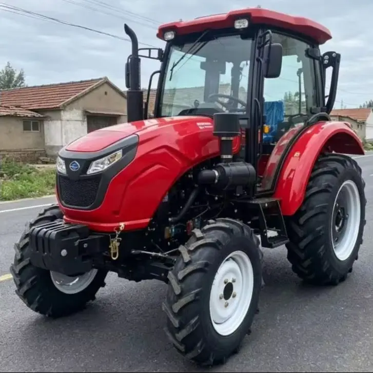 

Customized Four-wheel rotary tiller, energy-saving high-power wheeled ploughing machine, 2026 new farm rotary tiller tractor