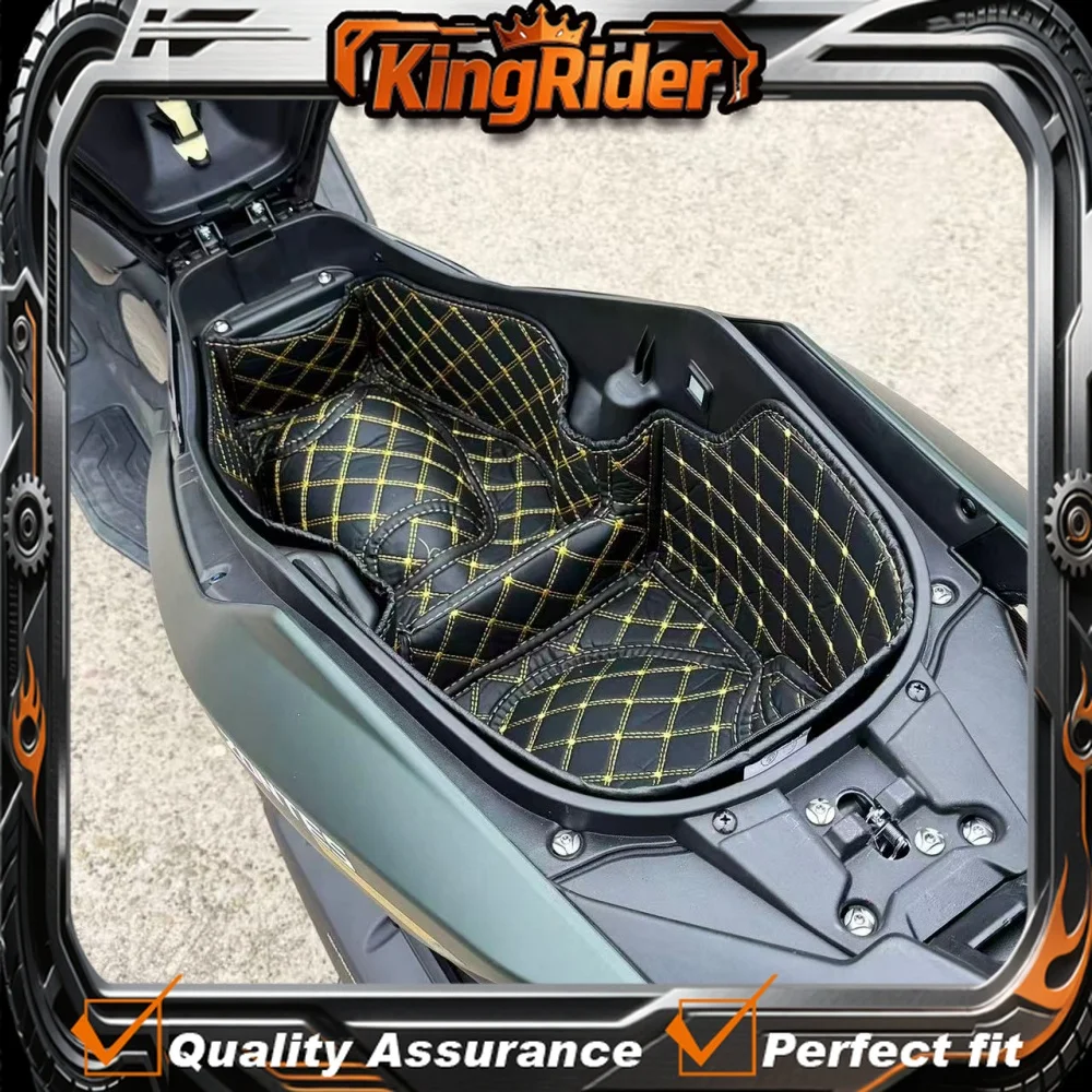 Motorcycle faux leather seat cover, seat liner, padding, anti-abrasion pad, rear storage box mat, accessories for ZONTES 150X