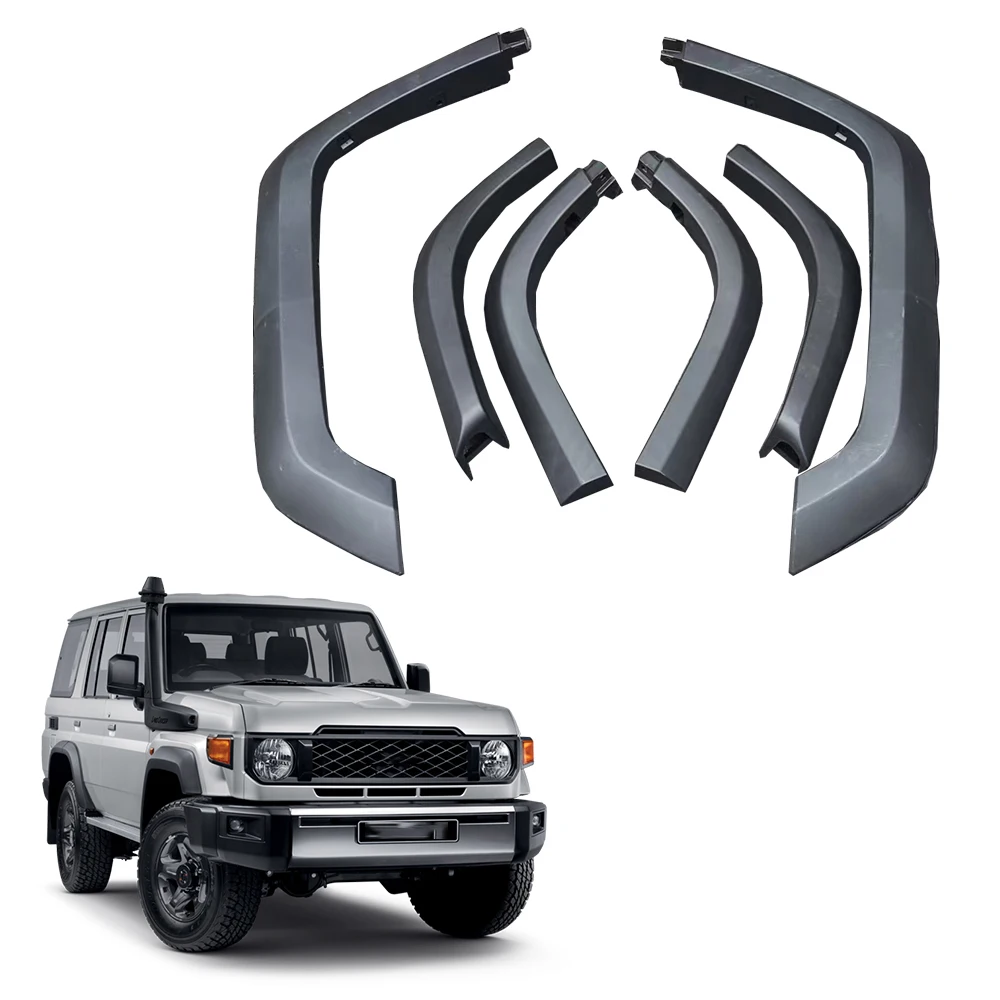 

Новые расширители кузова автомобиля для yota Land Cruiser серии 76 LC76 FJ76 Dual Cab 2024 2025, аксессуары