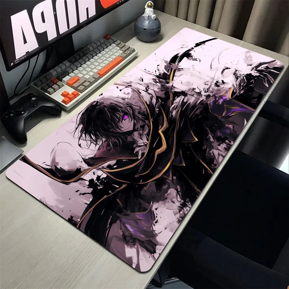 CODE GEASS Mousepad Mouse Mat Desk Mat With Pad Gaming Accessories Prime Gaming XXL Keyboard Pad Padding Mat