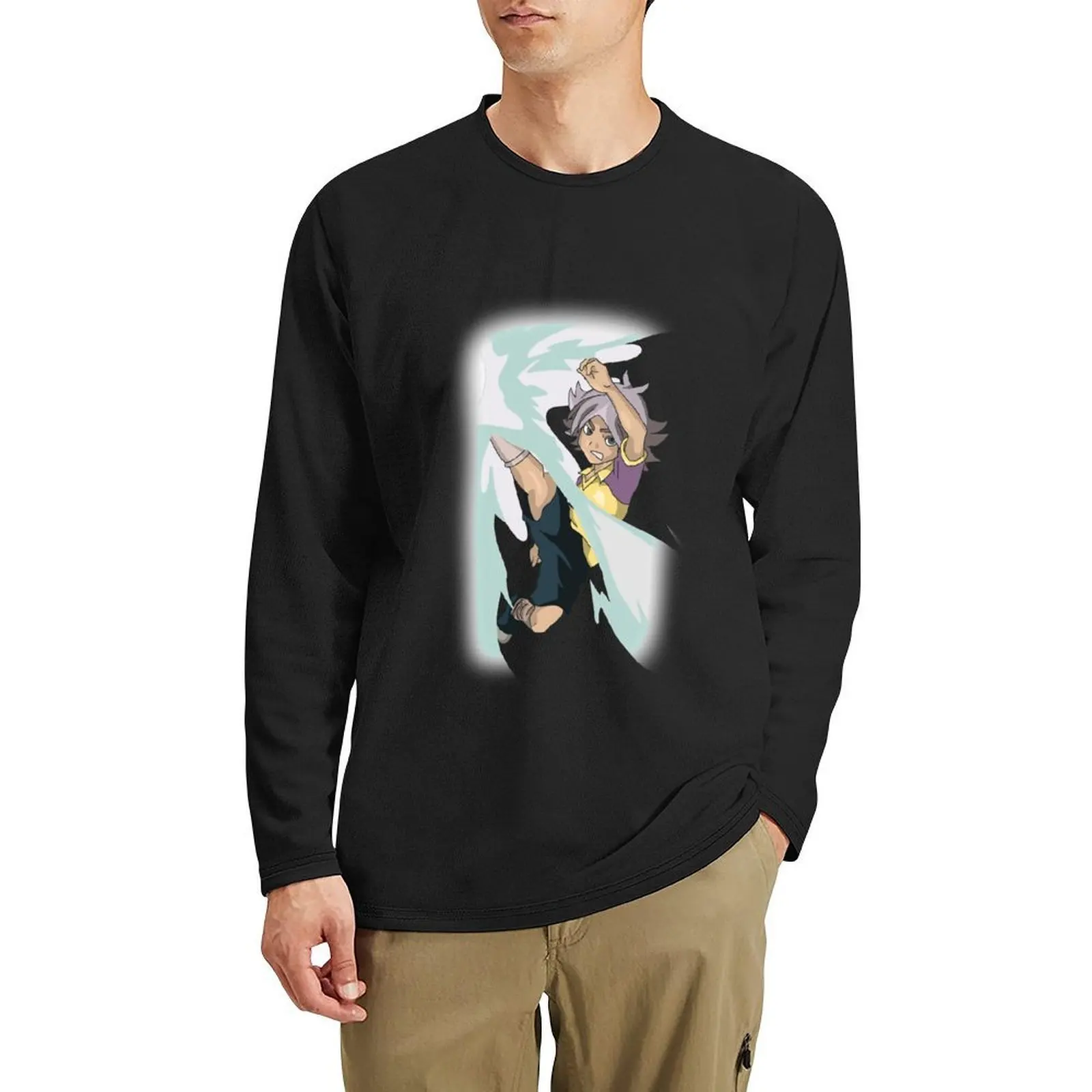 

Shawn Frost [Inazuma Eleven] Long T-Shirt korean fashion sweat shirts plain t-shirt sports fan t-shirts workout shirts for men