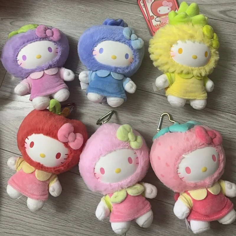 

Original Genuine Hellokitty Fruity Paradise Series Blind Box Kawaii Doll Collectible Trendy Toys Keychain Pendant Ornament Gift