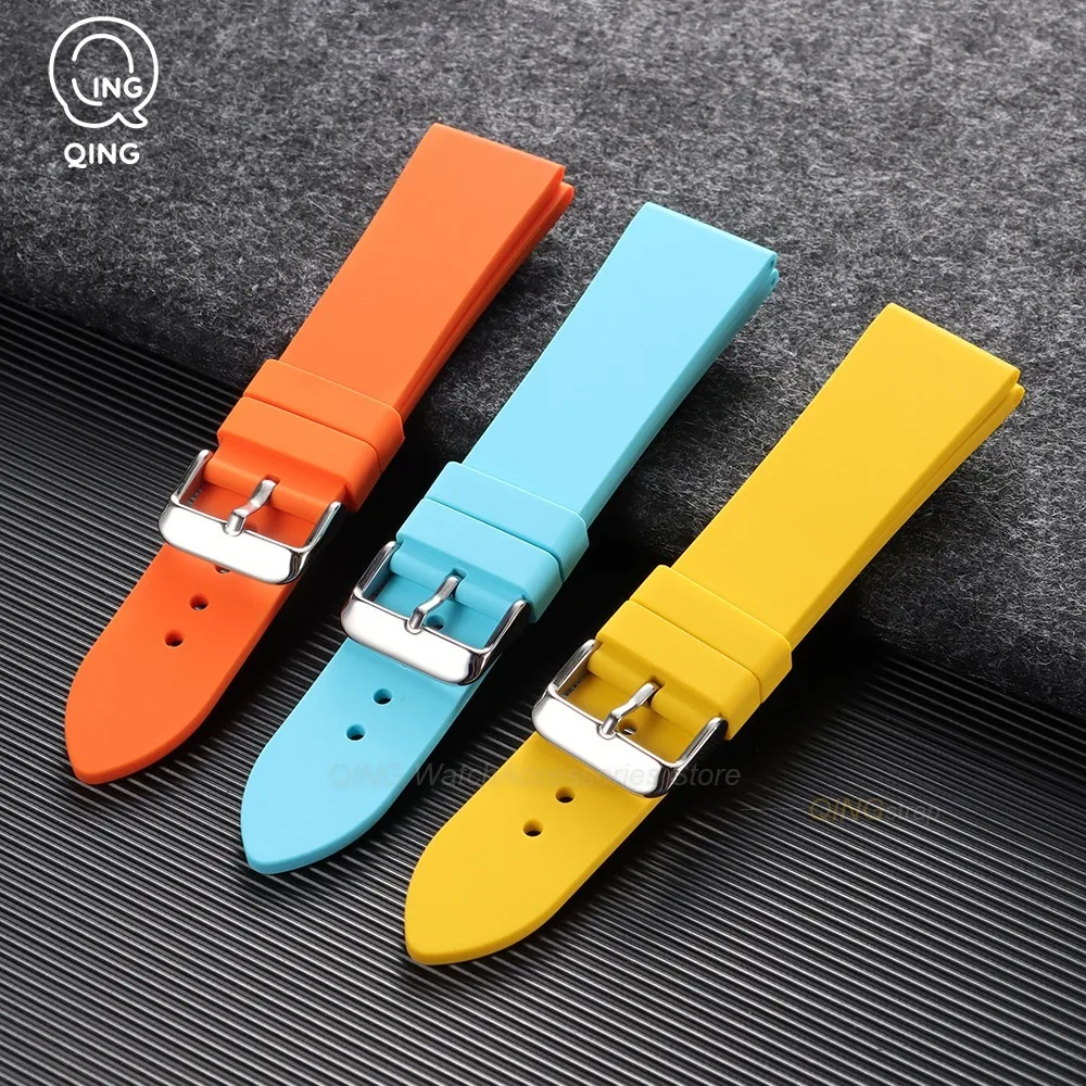20m/22mm Silicone Watch Band Universal Rubber Waterproof Bracelet for Samsung Galaxy 7 6 5 4 3 Men Women Sport Strap Accessories