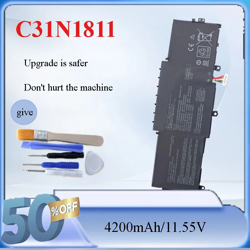 31N1811 Laptop Battery For ASUS BX433FN UX433FN-2S For ZenBook 14 UX433F UX433FA-A5046R 0B200-03080000 4335mAh
