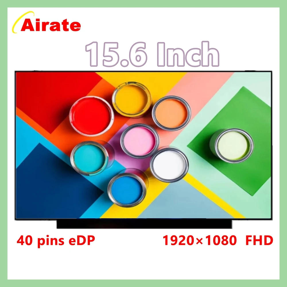 

Сенсорный экран 15,6 дюйма для Lenovo ideapad 5-15ARE05 3-15ITL6 3-15ALC6 81YQ 82H8 82KU NV156FHM-T07 подходит для R156NWF7 R2 1920*1080 40 контактов