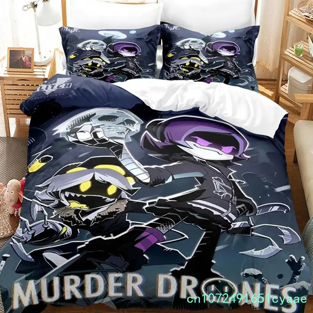 Drone Camera Case - Conjunto de Cama Anime Murder Drones