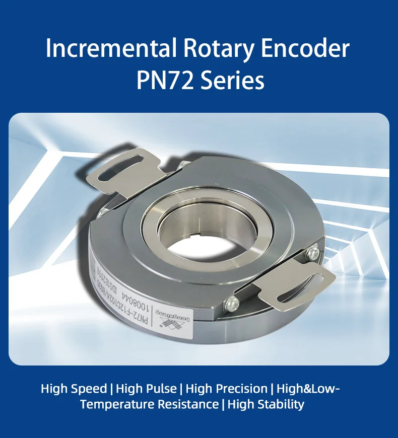 PN72 10000ppr 30mm Shaft Single Bearing Sensor Encoder 5v DC Motor Encoder Electronic Encoder for Servo Motors