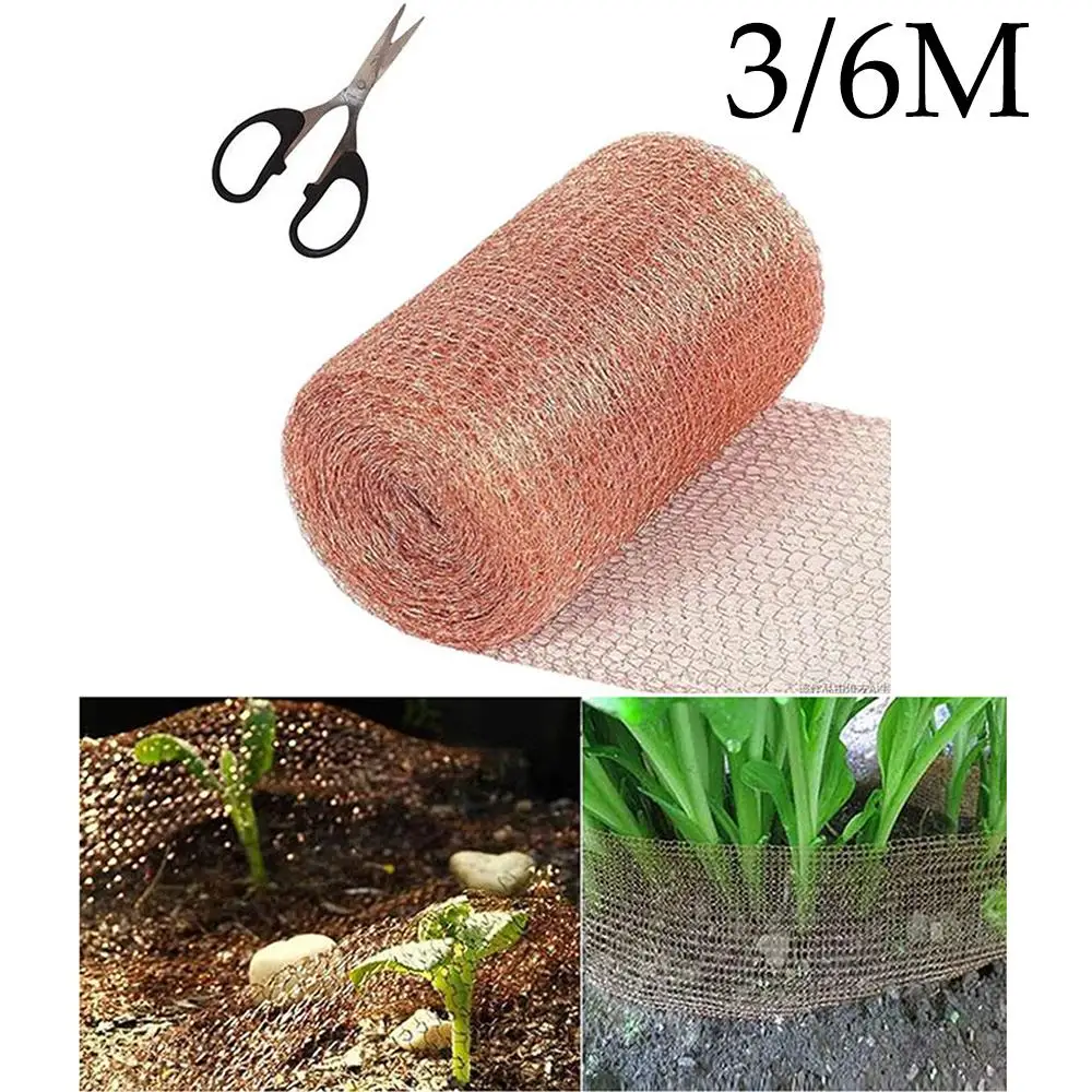 

Copper Mesh Anti-snail Copper Wire Filter Rat Rodent Slug Control Net For Distillation Moonshine Home Brew Beer Garden Supplies