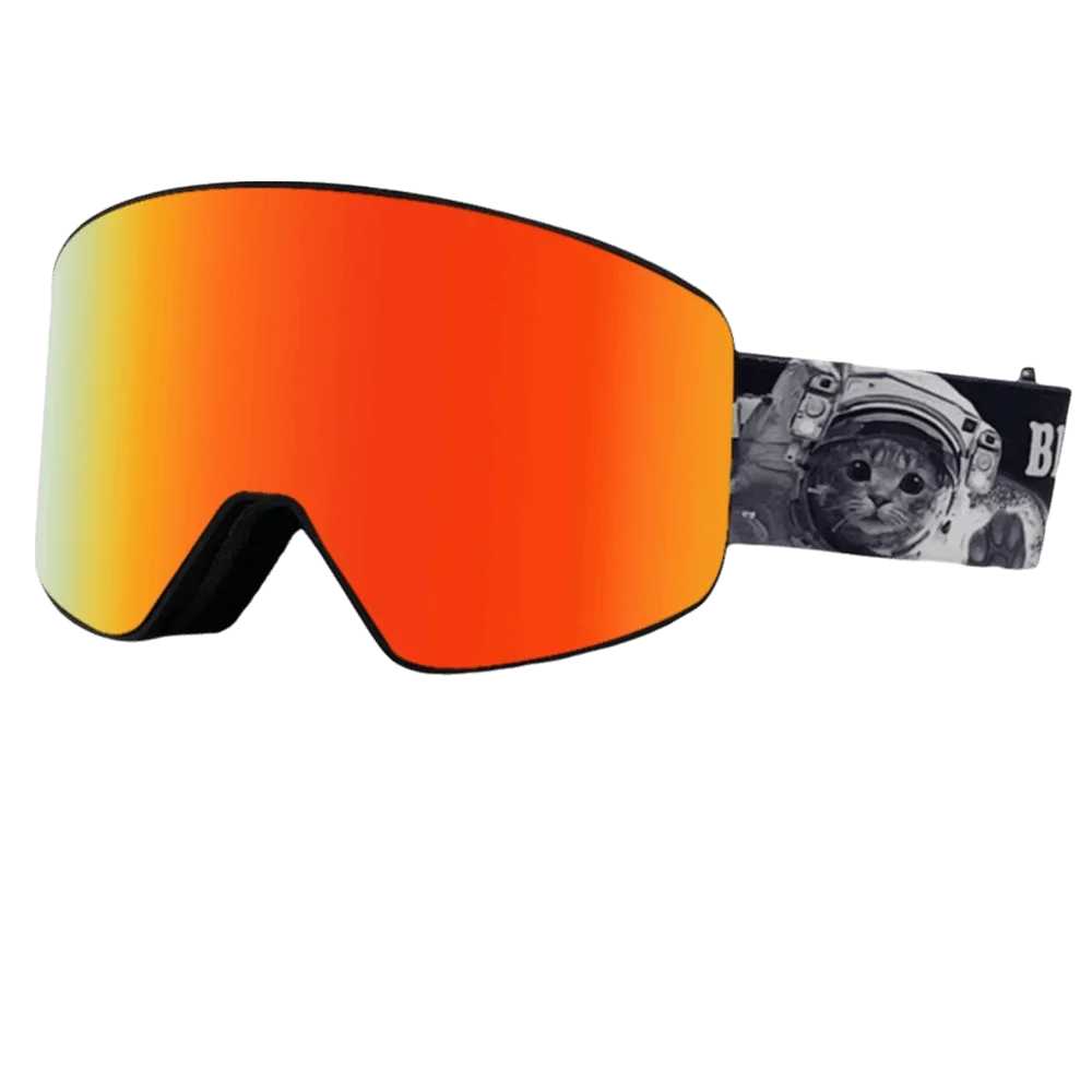 

Защитные лыжные очки с защитой UV400, двухслойные, с полным покрытием, для сноуборда, с цилиндрическими линзами, противотуманные, для зимних видов спорта на открытом воздухе