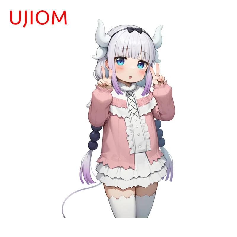UJIOM Kanna Kamui Graphics Wall Sticker Interesting Occlusion Scratch Living Room Decal Suitable Adhesive Wallpaper For Decor