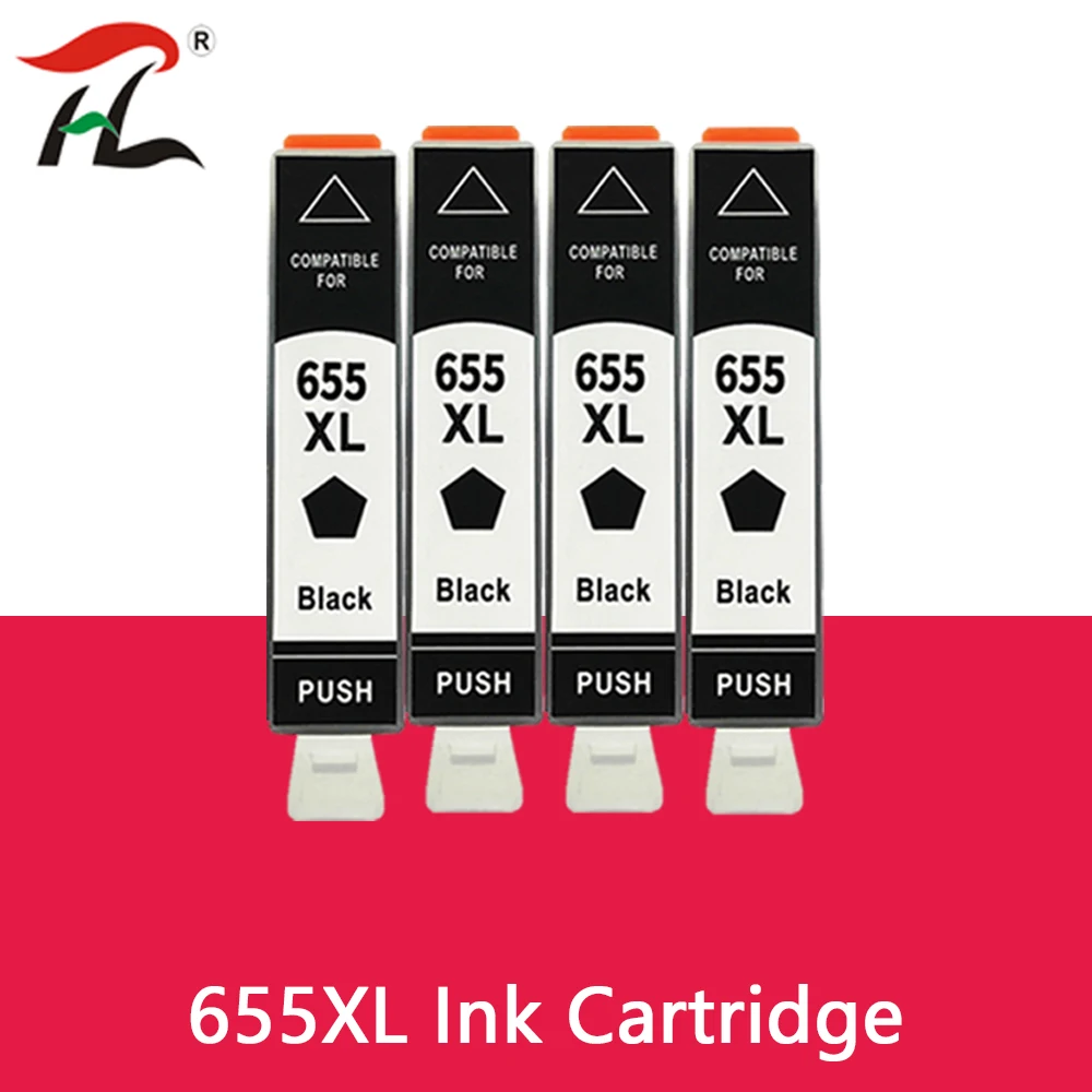 Compatible HP 655 655XL Ink Cartridge Replacement for HP655 Deskjet 3525 5525 4615 4625 4525 6520 6525 6625 Printer