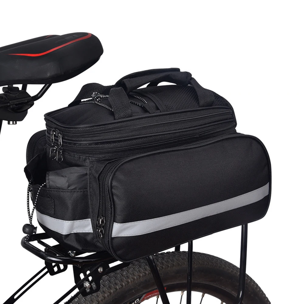 AliExpress CXMMGG 27L Bike Rear Rack Bag - Waterproof Bicycle Trunk Pannier with Rain Cover &Reflective Strip,Shoulder Strap for MTB E-Bike Travel