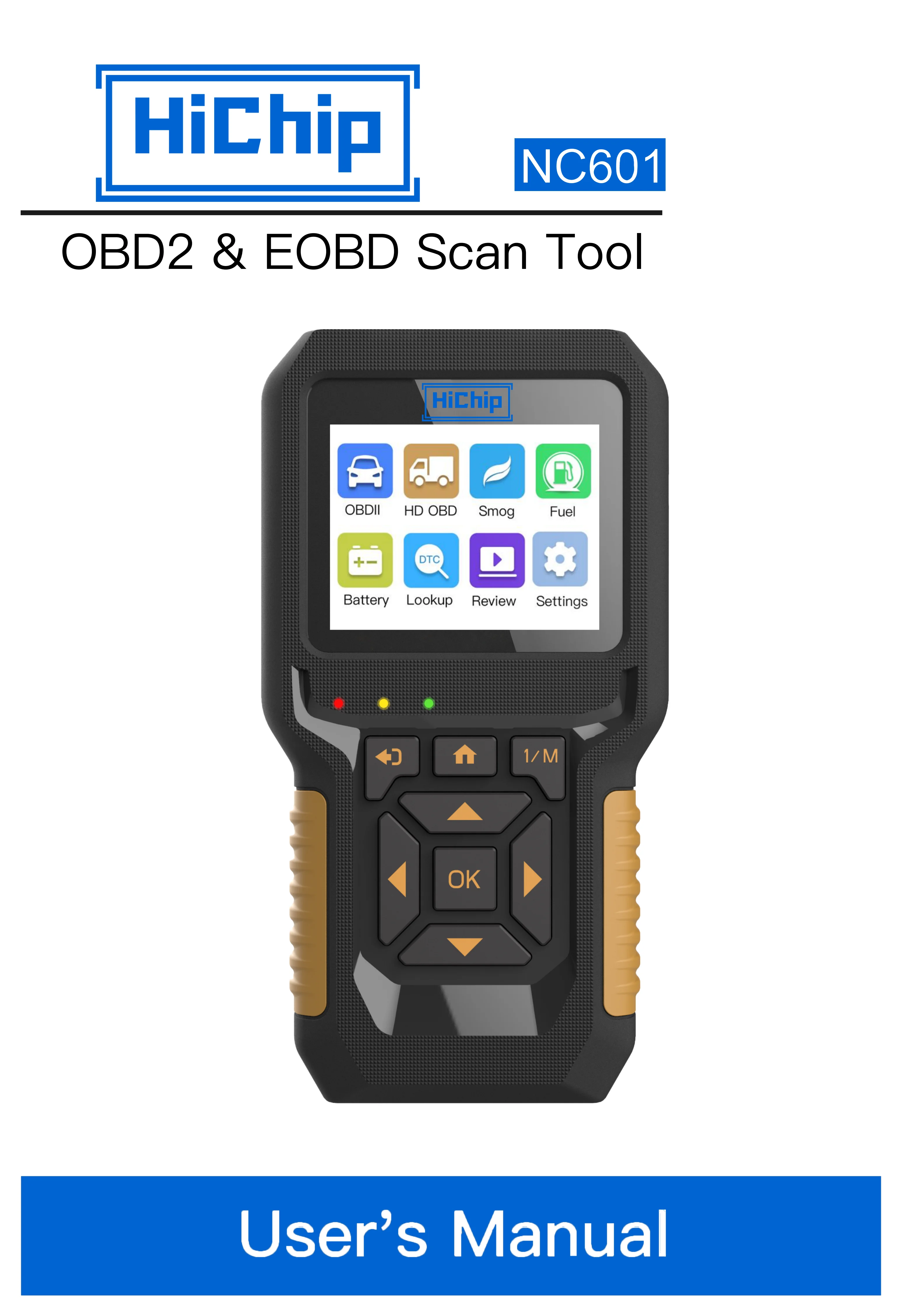 OBD2 & EOBD  Scan Tool Scanner Automotive OBDII Auto Diagnostic Tools