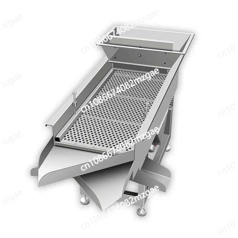 

Vibrating Screen Industrial Stainless Steel Small Linear Screen Powder Machine Corn Peanut Screening Machine Vibration