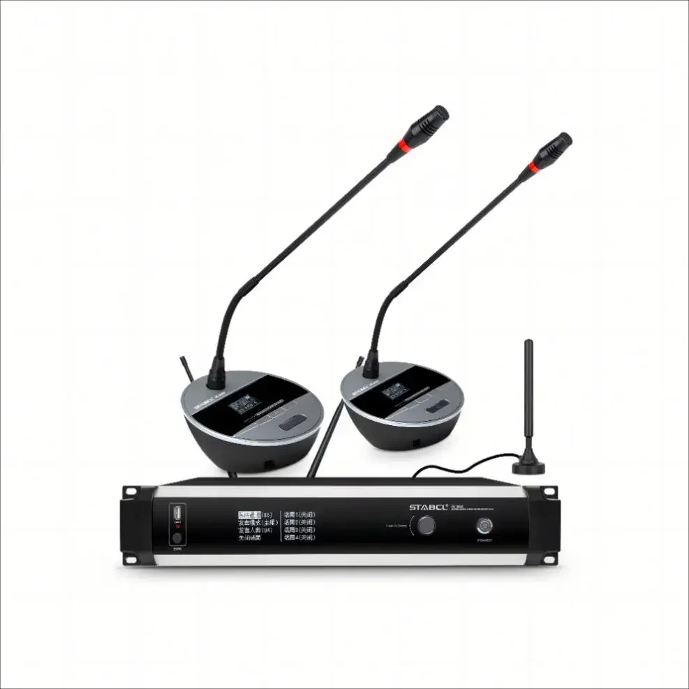 2026 ST-8830 Conference Control Unit Digital Microphone Interpretation Voting Video Tracking Audio Conference Discussion System