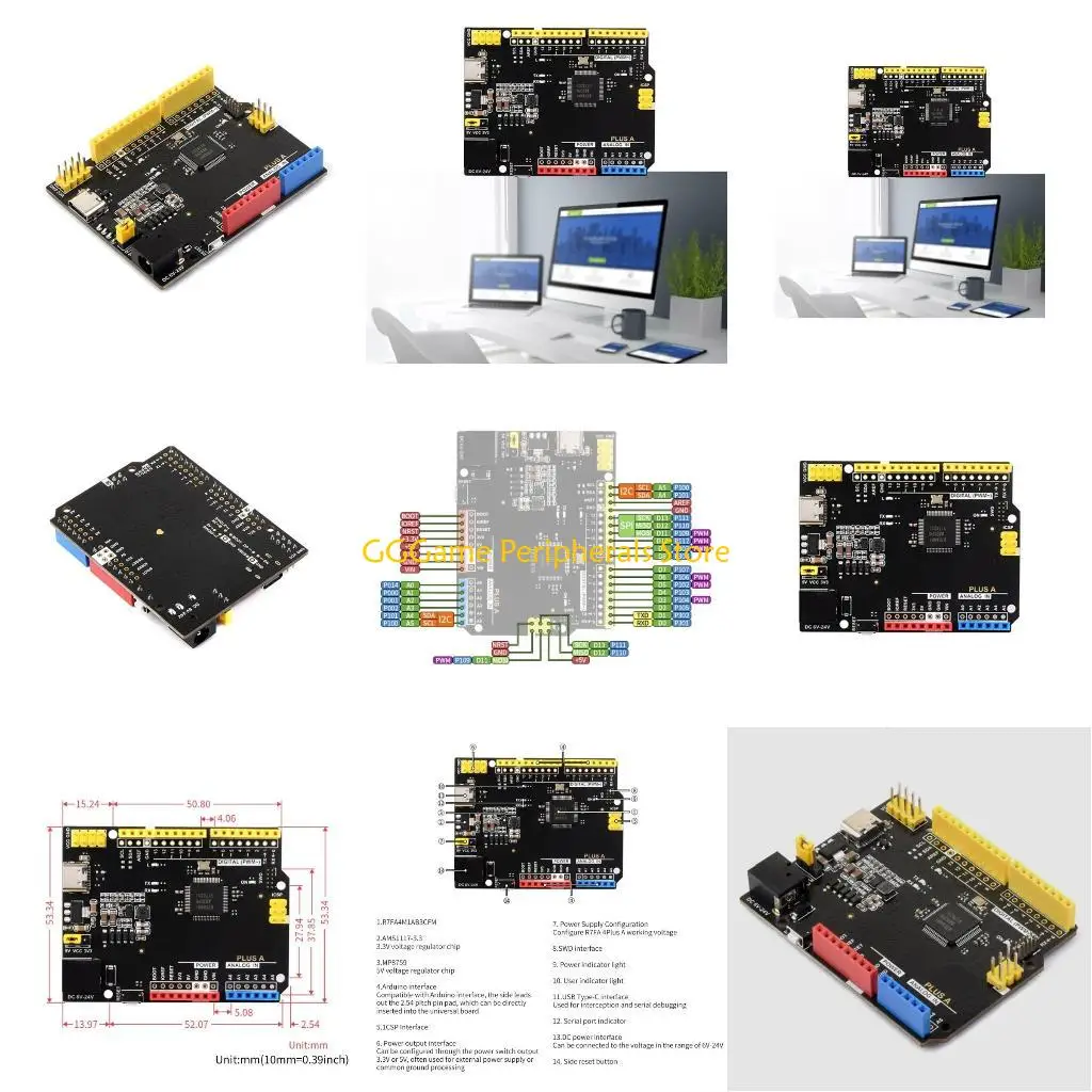 

U55B R7FA4 A Development Board Based R7FA4M1AB3CFM 5V Output 2000mAh