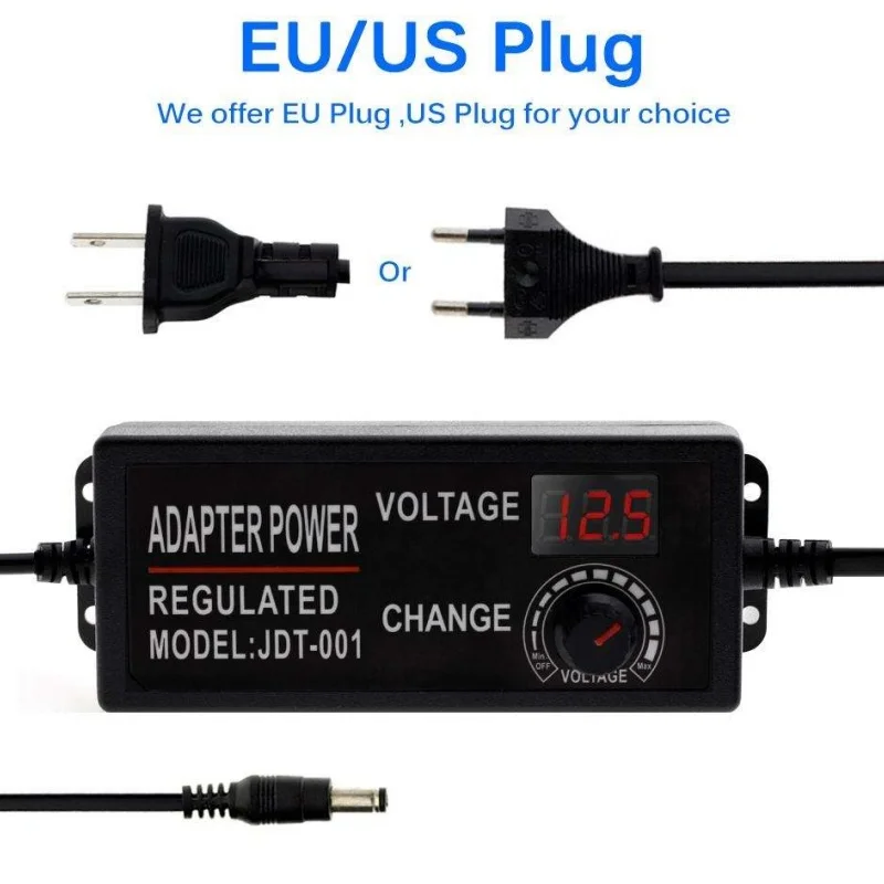 التيار المتناوب قابل للتعديل محول الطاقة 3 فولت-24V3A 9 فولت-24V3A 12 فولت-24V5A 3-12V5A مختلف الجهد تيار مستمر مصدر لشريط 2835 5050 5730 LED #4