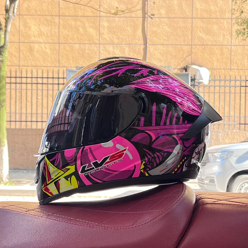 Casco de Moto para hombre y mujer, protector de cara completa, cálido, para Moto, Scooter, Invierno