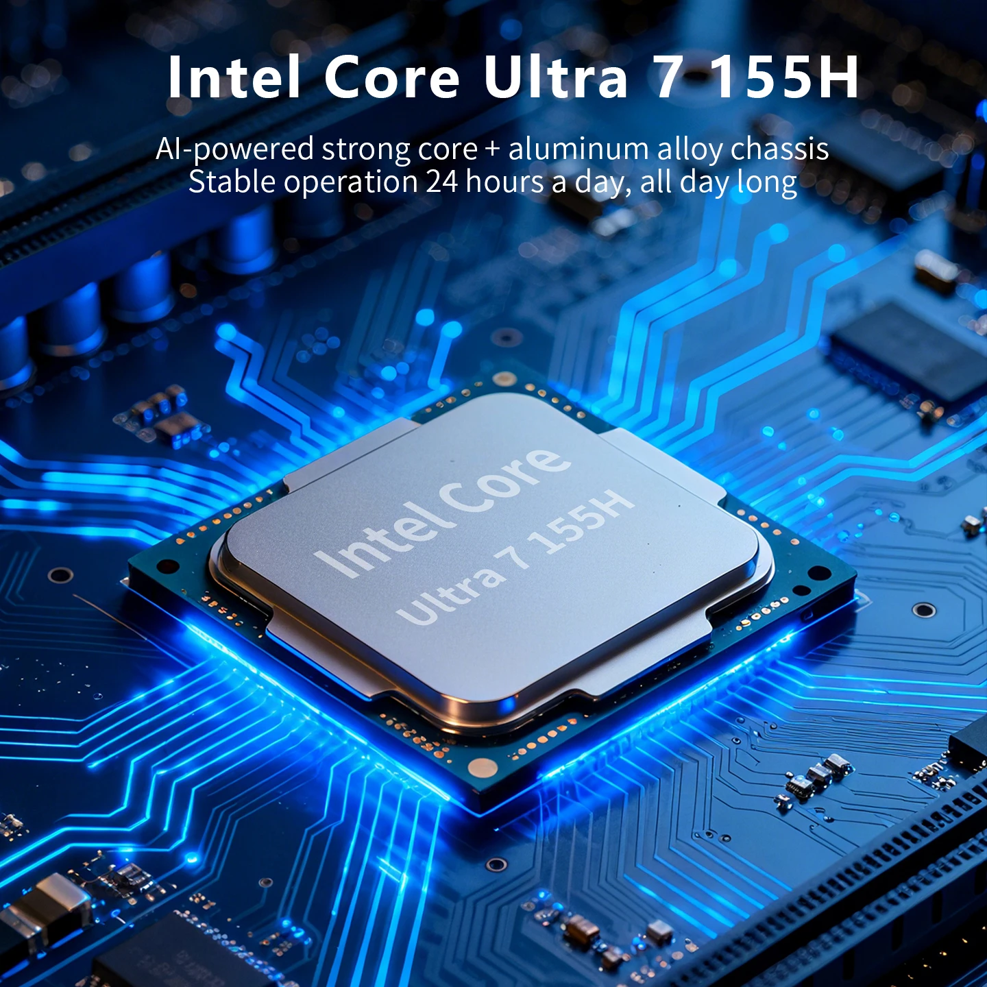 Sólido 6*2,5G LAN Firewall Mini PC Intel Ultra 7 155H 4x/2x10G SFP hogar Oficina Industrial Mini Host Proxmox ESXi servidor 4G/5G