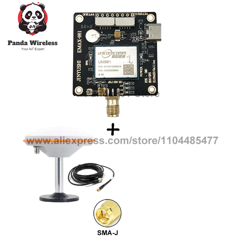 

UM981 EM981DM Unicore GNSS Module RTK INS Type C Multi Frequency GPS BD Glonass Galileo For Surveying and Precision Agriculture