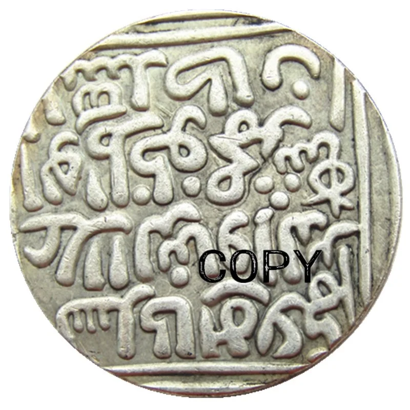 IN(06) Indian Ancient Silver Plated Copy Coins