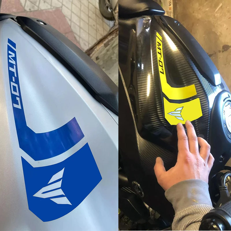 Motorcycle Full Car Fuel Tank Sticker Decal Customized In Multiple Colors MT-07 LOGO New For YAMAHA MT-07 MT07