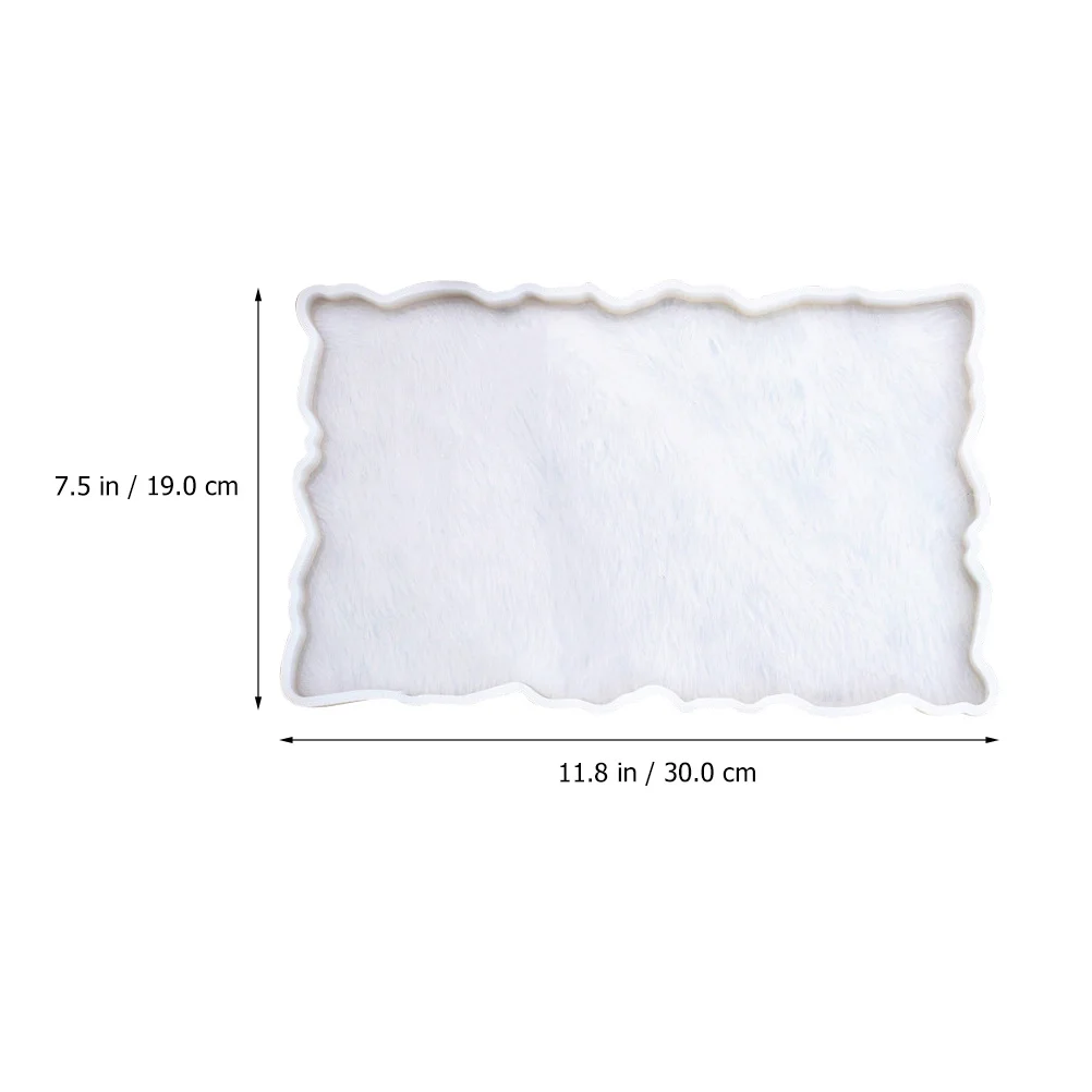 1 مجموعة قالب من السيليكون لتقوم بها بنفسك صينية الحرفية عدة راتنجات الايبوكسي كريستال لوحة الملحقات السلس غير عصا سهلة إزالة القوالب المجوهرات #5