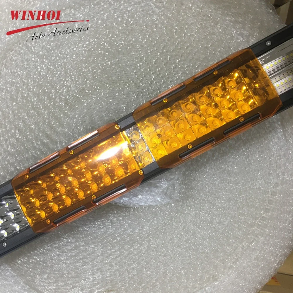 13.5*7.5cm 5.5Inch LED Pod Covers Amber Off Road 4X4 LED Light Bar Cover Protective Polycarbonate Car LED Fog lights Cube Covers