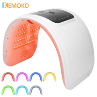 7 Colors LED Photon Machine With Nano Spray Moisturizing Face&Body Mask Skin Hydrating Rejuvenation Skin Care Salon SPA Home Use