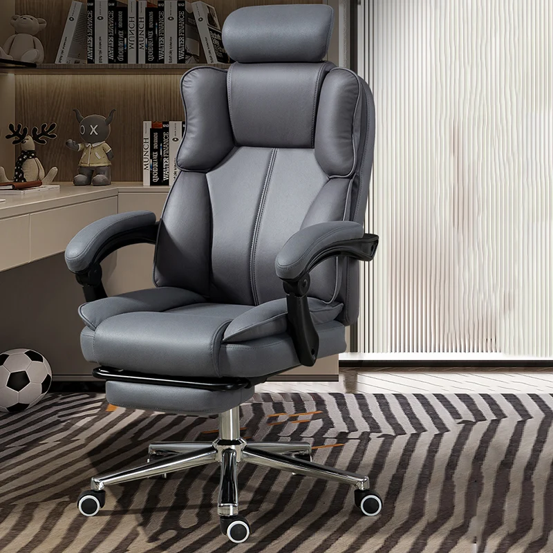 Luxury Recliner Office Chair Playseat Computer Arm Nordic Cushion Relaxing Office Chair Save Space Mobilya Library Furniture