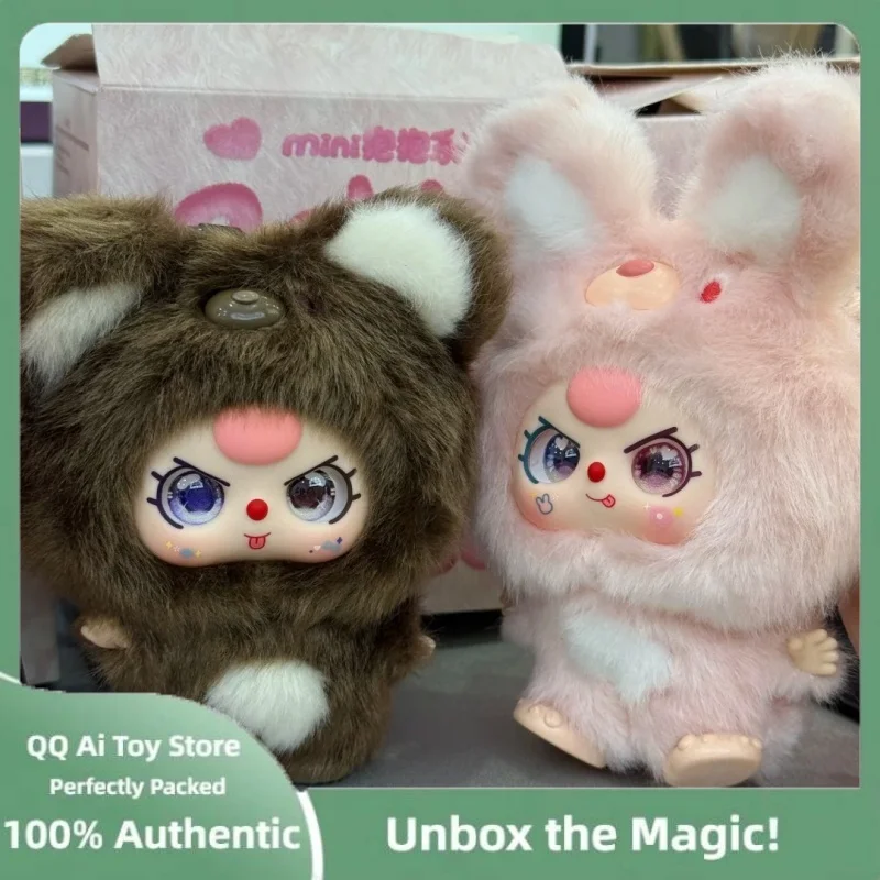 Nowa Seria Mini Embrace dla Niemowląt, Winylowa Figurka Niespodzianka w Pudełku Blind Box, Kawaii Winylowa Lalka z Twarzą, Figurka Anime, Zabawka, Prezent Urodzinowy dla Dziewczynki