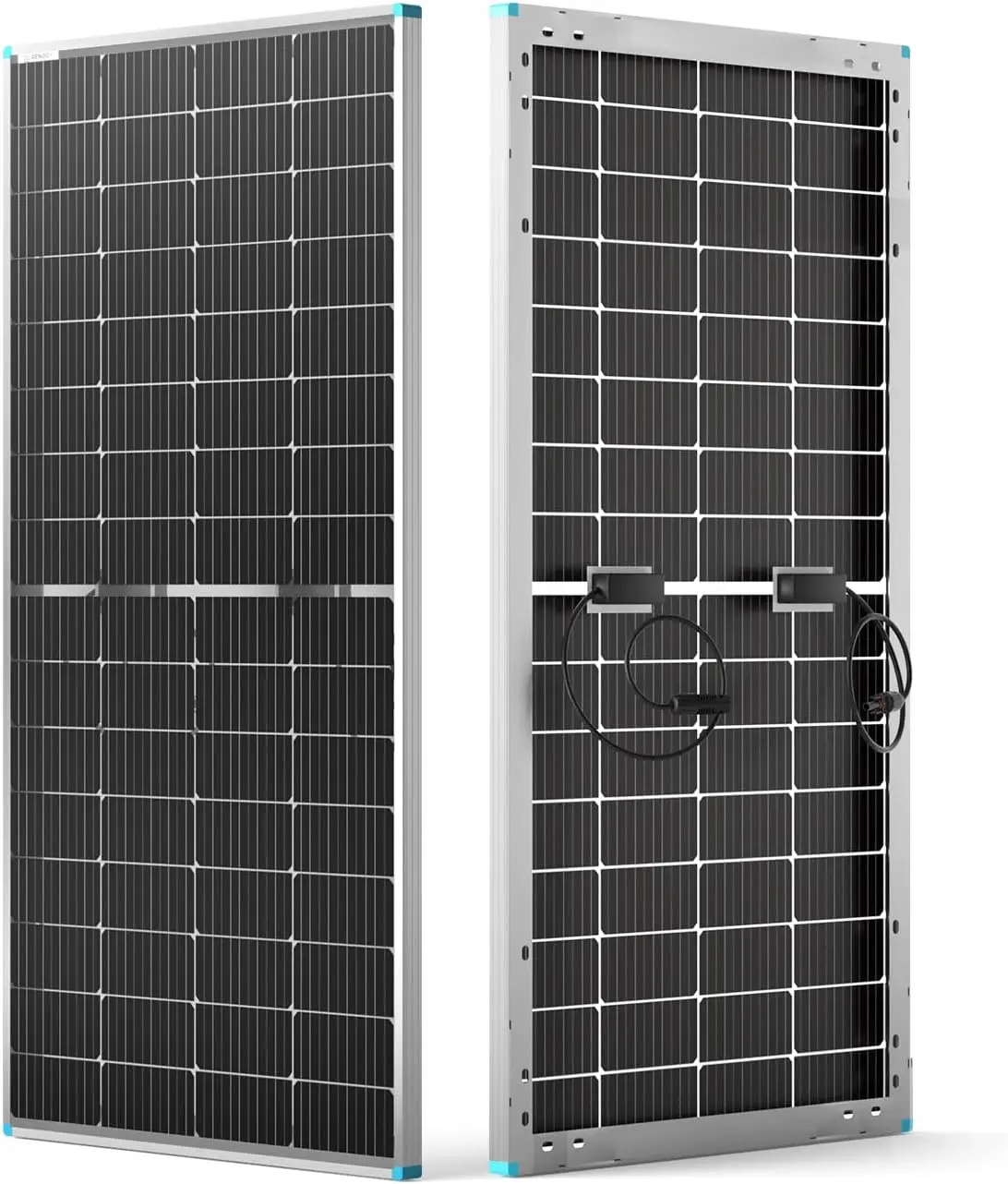 220 Watt Bifacial Solar Panel 12 Volt Monocrystalline High Efficiency Solar Module For Rv Off Grid Solar Power System