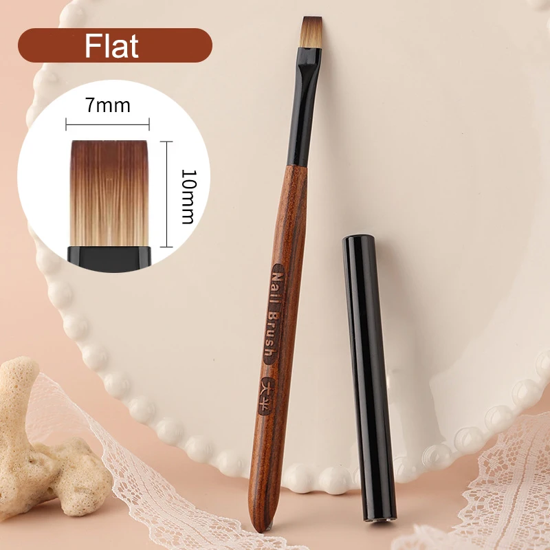 Nagel Kleber Phototherapie Stift UV Gel Pinsel Stift Acryl Verlängerung Builder Nail art Malerei Zeichnung Pinsel Maniküre Pinsel Werkzeug