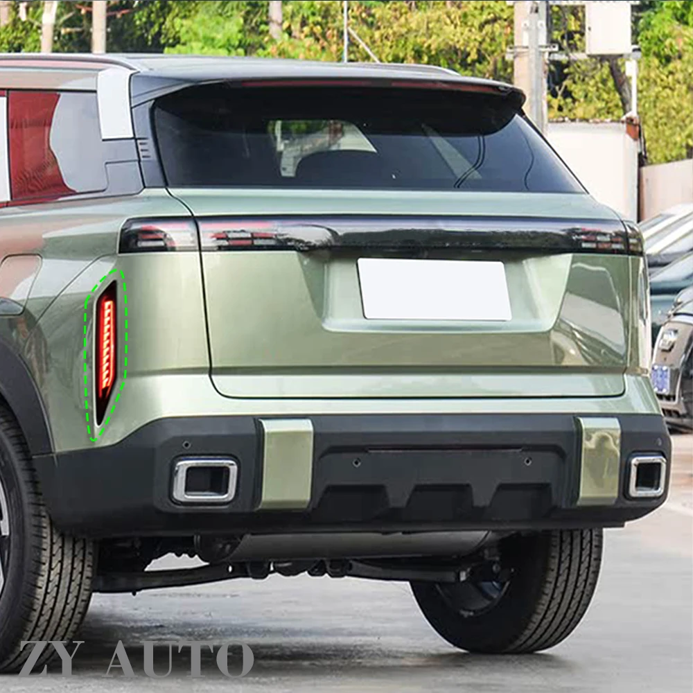 Mamba SPIRIT brand ABS material LED wick flow effect rear bumper light brake light suitable for 2025 Chery Jaeco J7 model